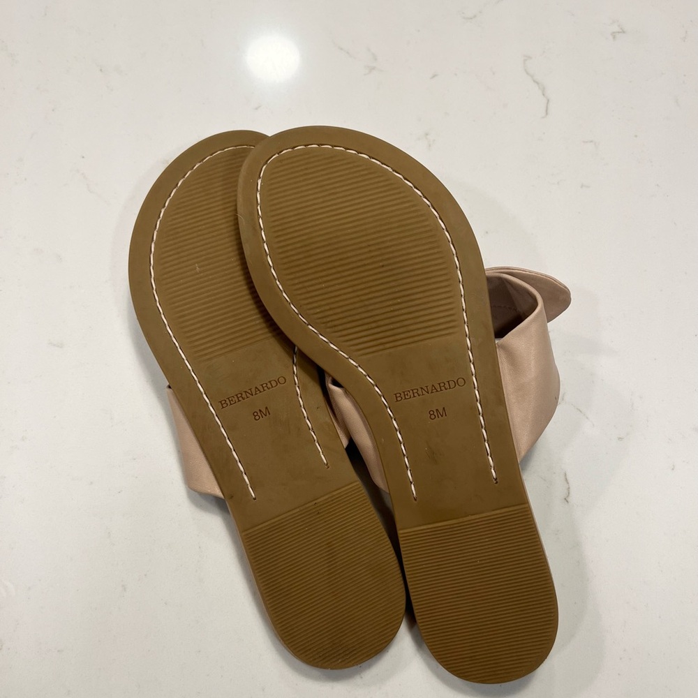 Comfort Knot Toe-Post Sandals - Nude - Picture 5 of 6